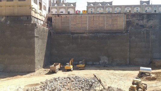 سازه نگهبان پروژه موزه حرم مطهر رضوی