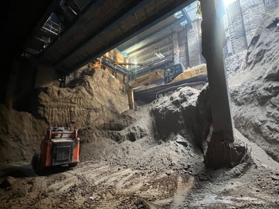 مدیریت پیمان تاپ دان پروژه پارکینگ هتل قصر طلایی خراسان